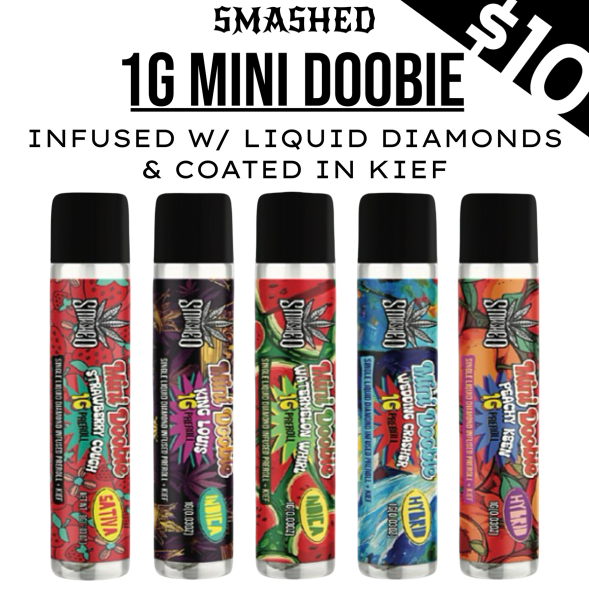 SMASHED MINI DOOBIE