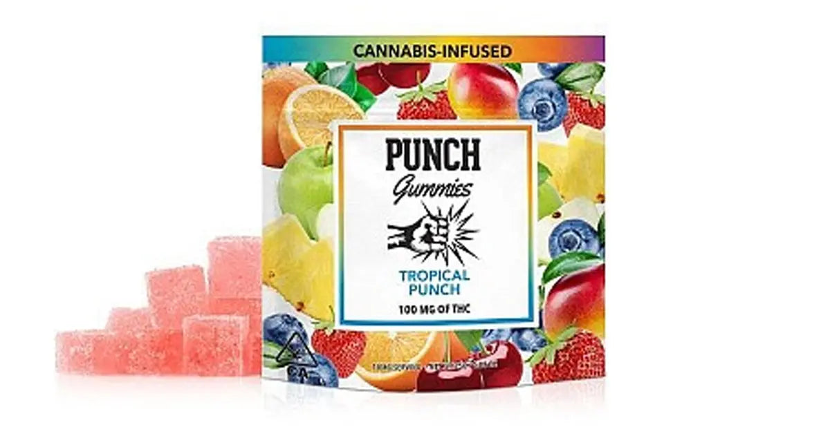 Punch Gummies 100MG (Buy 3 Get One Free)