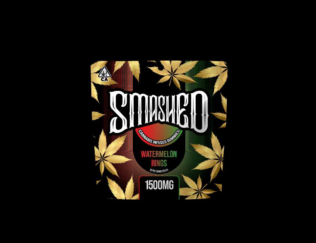SMASHED GUMMIES 1500MG (Buy 3 Get One Free)