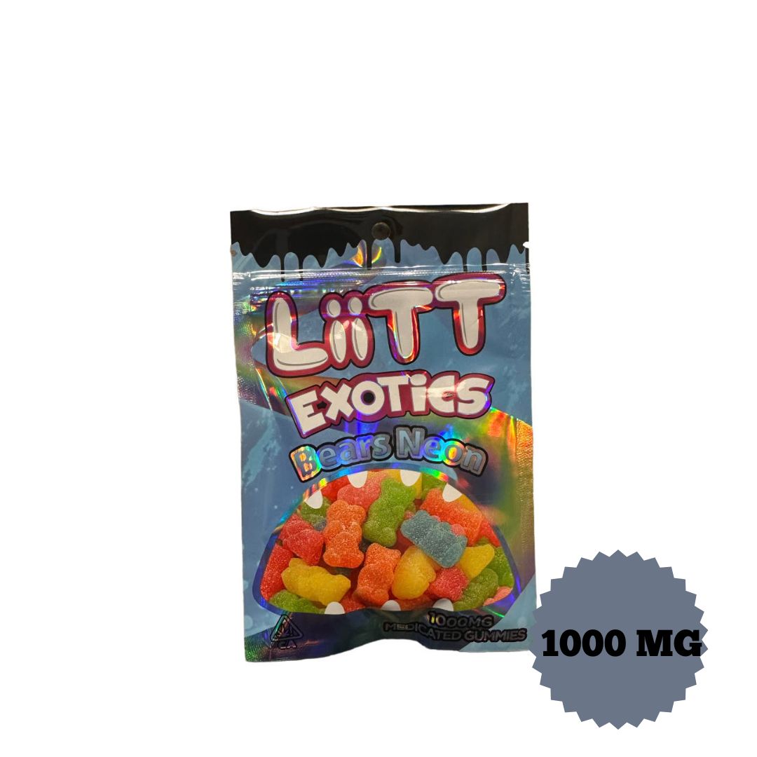 LIITT EXOTIC GUMMIES 1000MG