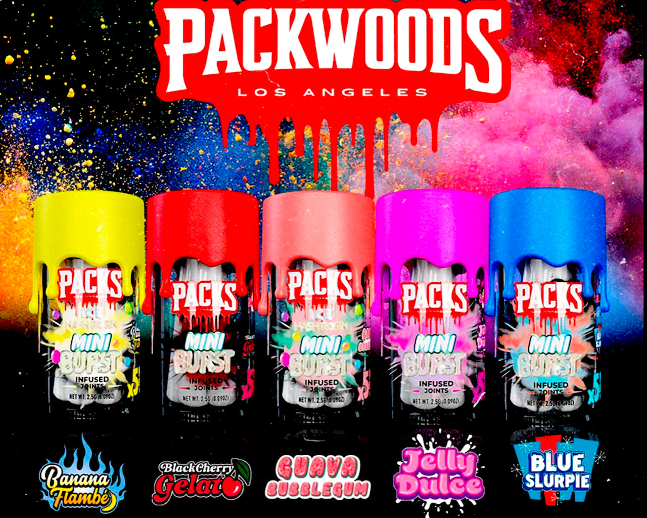 PACKWOODS MINI BURST 2.5G (SALE BUY 3 GET 1 FREE)