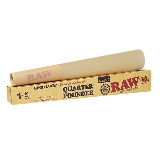 RAW Quarter Pounder Classic Cone – 14 Inch