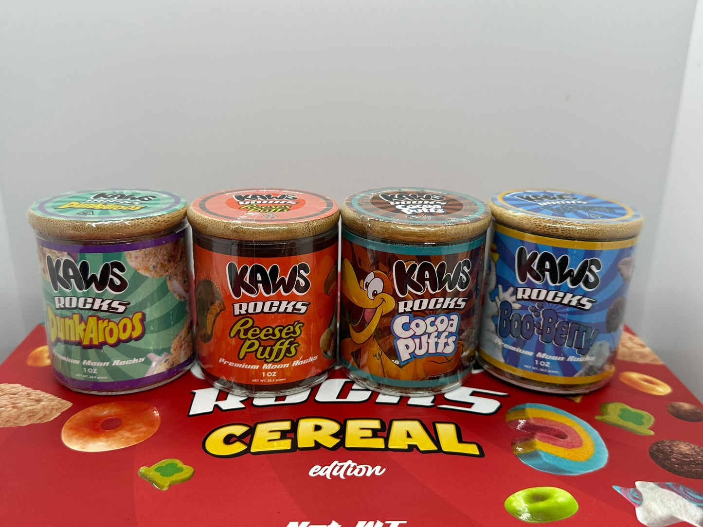 KAWS ROCKS CEREAL EDITION OZ