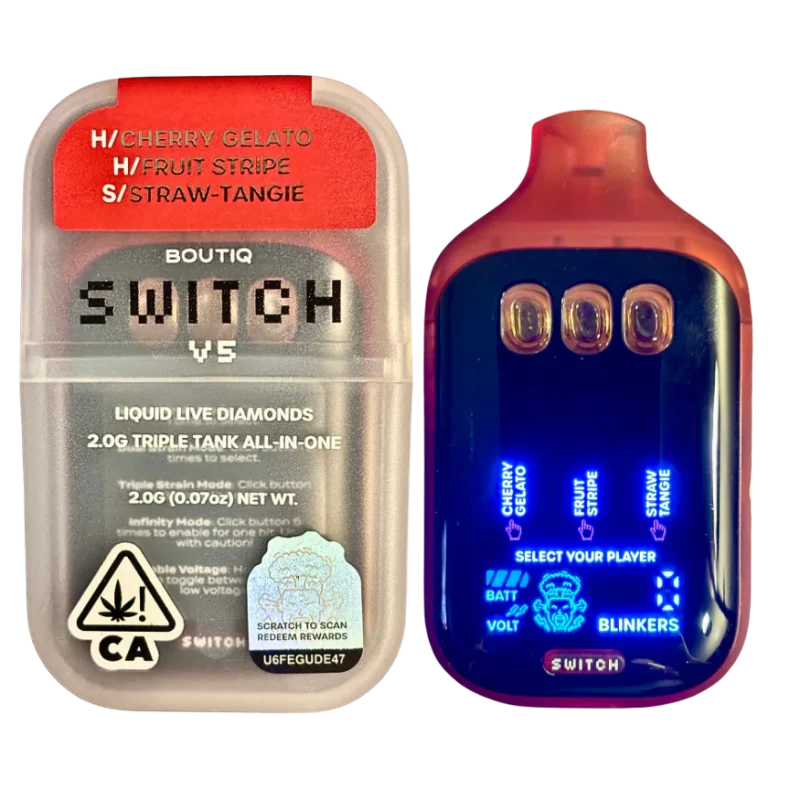 Boutiq Switch Triple Tank Disposable 2G