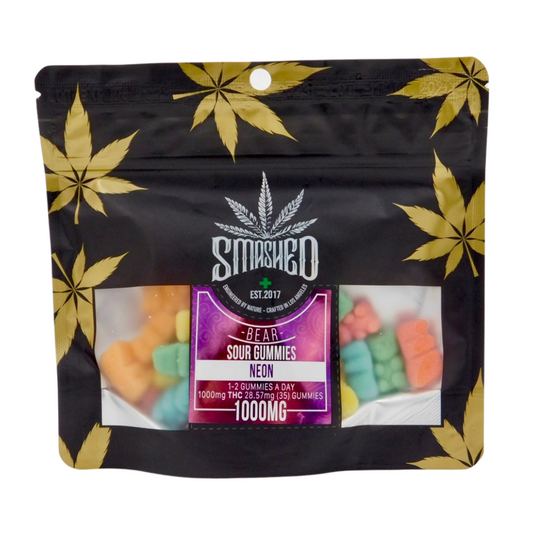 SMASHED GUMMIES 1000MG   (Buy 3 Get One Free)